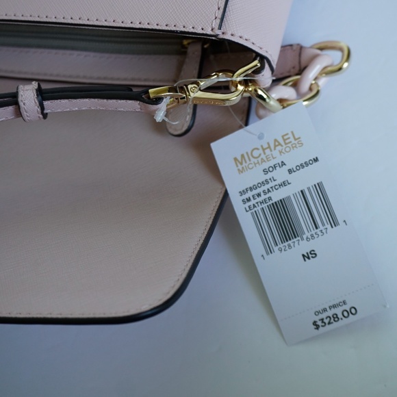Michael Kors Sofia S Satchel Xbody Bag Blossom - Picture 8 of 8